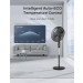 FS45-20AR PEDESTAL FAN OBSIDIAN BLACK