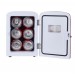 DR PEPPER PORTABLE 6-CAN MINI FRIDGE RED