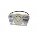 Proscan PRCD212-CREAM Retro-Style LED Display Portable CD Radio Boombox - Cream 
