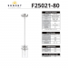 QAIRO 1LT MB MINI PENDANT WITH CLEAR SEE