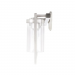 PRESTIGE 4LT WALL SCONCE WITH CLEAR GLAS