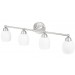 4 LT VANITY OPAL GLASS BSN