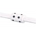 CFDCSW - DOWNROD COUPLER IN SATIN WHITE