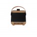 6-Can Mini Personal Fridge Cooler Black