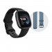 FITBIT VERSA 4 BLACK BUNDLE W/BONUS BAND