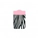 MiPocket Adhesive Fabric Pocket Zebra