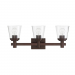 RIELLA 3LT MB VANITY WITH CLEAR SEEDED