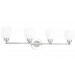 4 LT VANITY OPAL GLASS BSN