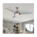 Skylark 52in LED Ceiling Fan Satin Nickel