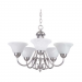 5 LT HANGING FIXTURE 5-100W SN