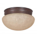 6IN C/M MSHRM TEA STAIN GLS RB
