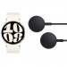 GW 6 40mm Silver / Cream 2 chargers