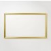DECO TV 75" FRAME BEZEL BRASS