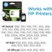 Genuine HP 61XL Black High Yield Ink 2PK