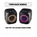 Sharp 8" Bluetooth Party Speaker, 2 pk.