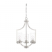 PRESTIGE 3LT CHANDELIER WITH CLEAR GLASS