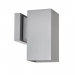 1LT 4IN SQUARE ALUM WALL SCONCE W 123W-G