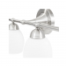 4 LT VANITY OPAL GLASS BSN