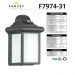 LED EXTERIOR WALL FXTR 9W 4000K 410LM