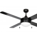 Centurion 52in 4-Blade Ceiling Fan Black