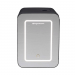 MIRRORED BEAUTY LIGHT UP FRIDGE BLACK