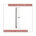 CFDR4PN - 48 IN DOWNROD IN POLISHED NICK