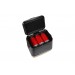 6-Can Mini Personal Fridge Cooler Black