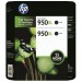 HP CR317BN 950XL Black Ink Cartridge Twin Pack 