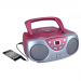 Sylvania PORTABLE CD RADIO - PINK