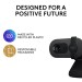 Logitech Brio 100 1080p Full HD Webcam for Meetings and Streaming Graphite