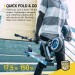 Swagger 8 Folding Kids E-Scooter Blue
