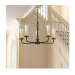 5LT 100W MB ONYX CHANDELIER
