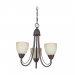19IN 3LT TEMPEST CHANDELIER RB