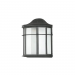 9-3/4IN ELEC WH ACRY LENS BK