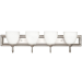 4LT-13W GU-24 CFL SCONCE FRSTD MILK GLS