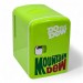 MOUNTAIN DEW 6-CAN MINI FRIDGE GREEN