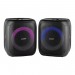 SHARP 8" BLUETOOTH PARTY SPEAKER, 2 PK.