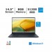 ASUS Zenbook 14X 14.5"8GB RAM, 512GB SSD