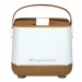 6-Can Mini Personal Fridge Cooler White
