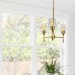 3LT 100W MB STELLA CHANDELIER