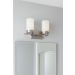 2LT LUMINETTE VANITY OPAL GLS BSN