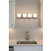 4LT-13W GU-24 CFL SCONCE FRSTD MILK GLS