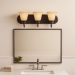 3LT VANITY TEA STAINED GLS OB