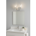 Sunset 2 Lt Vanity With Cone Shaped Clear Seeded Glass Shades - Bright Satin Nickel F24102-80 Specifications:  ITEM NUMBER: F24102-80 DESCRIPTION: RIELLA 2LT VANITY GLASS: CLEAR SEEDED FINISH: BRIGHT SATIN NICKEL - (80) MOUNTING: WALL SUITABLE LOCATION: D
