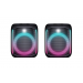 Edison Professional Block Party 2.0 Bluetooth Portable Party Speaker, 2 pk.