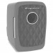 Frigidaire Bluetooth Speaker Built-In 9-Cans/6L Mini Fridge Gray EFMIS176-PEWTER