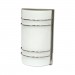 Electrix Essential LED Half-Round Wall Sconce 12W 1000LM 3.5K 12.25" Tall Satin Nickel 