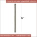 Emerson Kathy Ireland Home Ceiling Fan Downrod 12 Inch Antique Pewter CFDR1AP