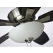 Emerson Lindell 52" Antique Pewter Ceiling Fan w/ LED Light - Charcoal / Timber Gray Blades CF825AP 