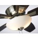 Emerson Lindell 52" Antique Pewter Ceiling Fan w/ LED Light - Charcoal / Timber Gray Blades CF825AP 
